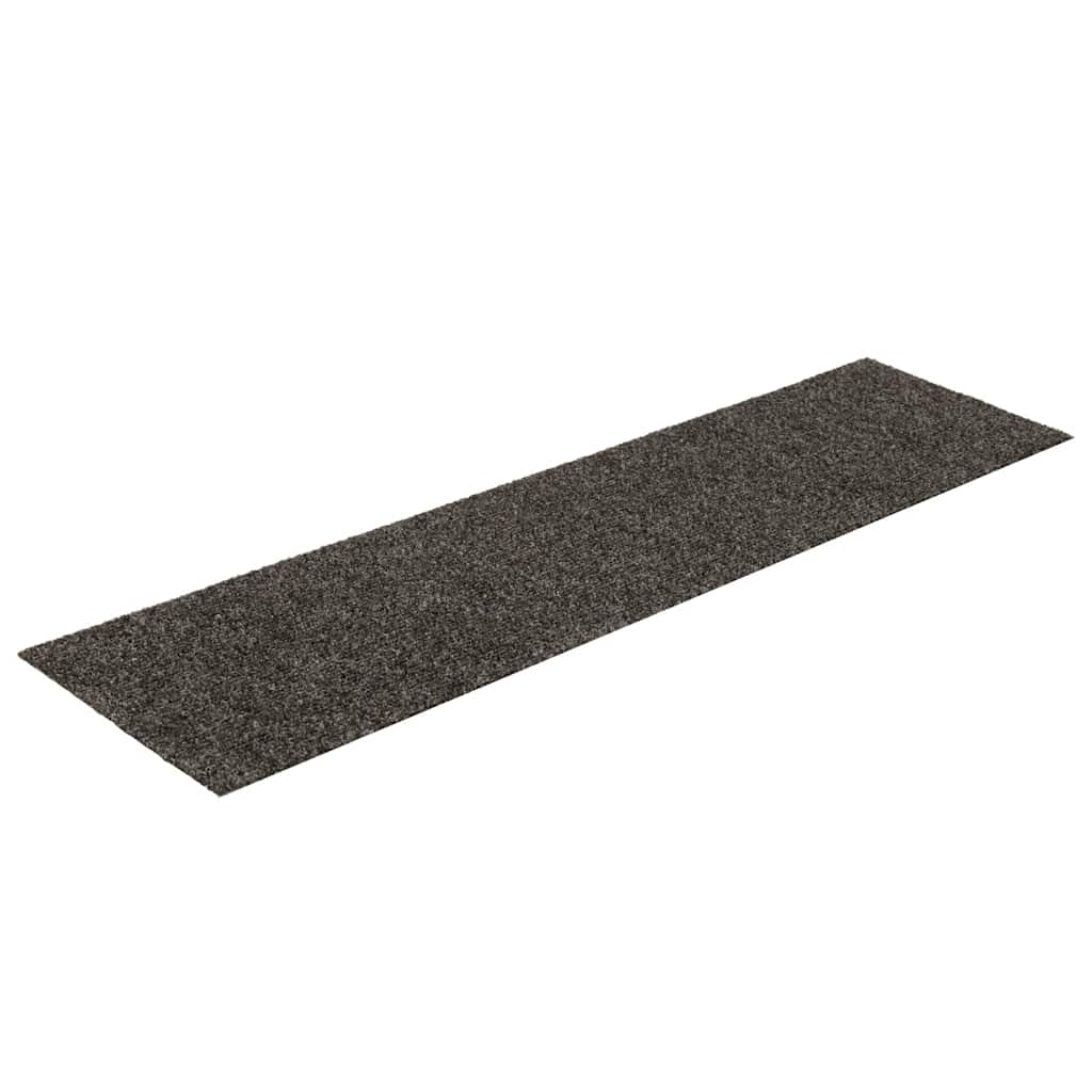 Stair Mats Self-adhesive 30 pcs 76x20 cm Anthracite Rectangular