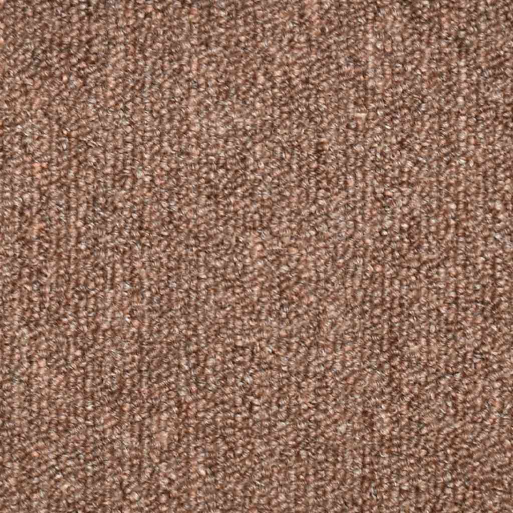 Stair Mats 30 pcs 56x17x3 cm Brown Half Round