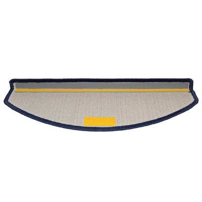 Stair Mats 30 pcs 65x24x4 cm Blue Half Round Large