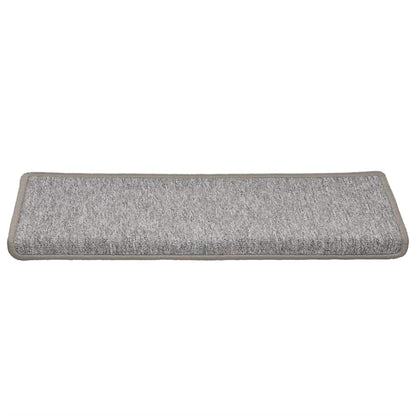 Stair Mats 30 pcs 65x21x4 cm Light Grey Rectangular Edge