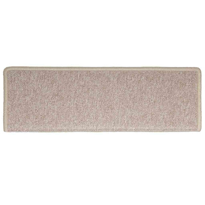 Stair Mats 30 pcs 65x21x4 cm Taupe Rectangular Edge