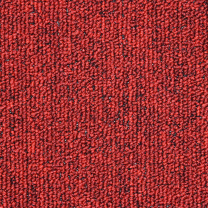 Stair Mats 20 pcs 56x17x3 cm Red Half Round