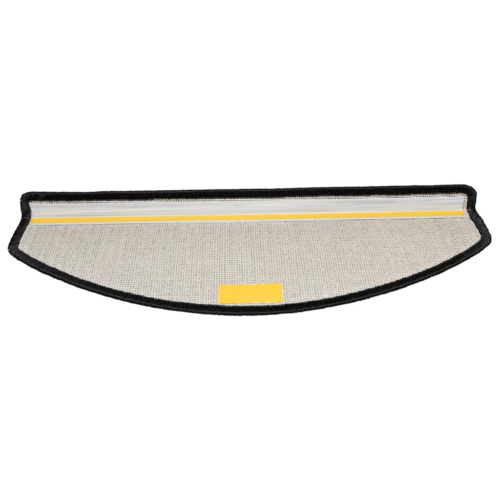 Stair Mats 20 pcs 65x24x4 cm Anthracite Half Round Large