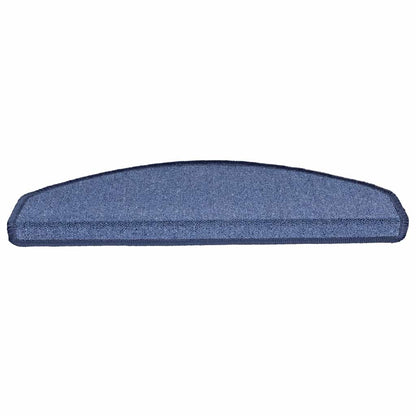 Stair Mats 20 pcs 65x24x4 cm Blue Half Round Large