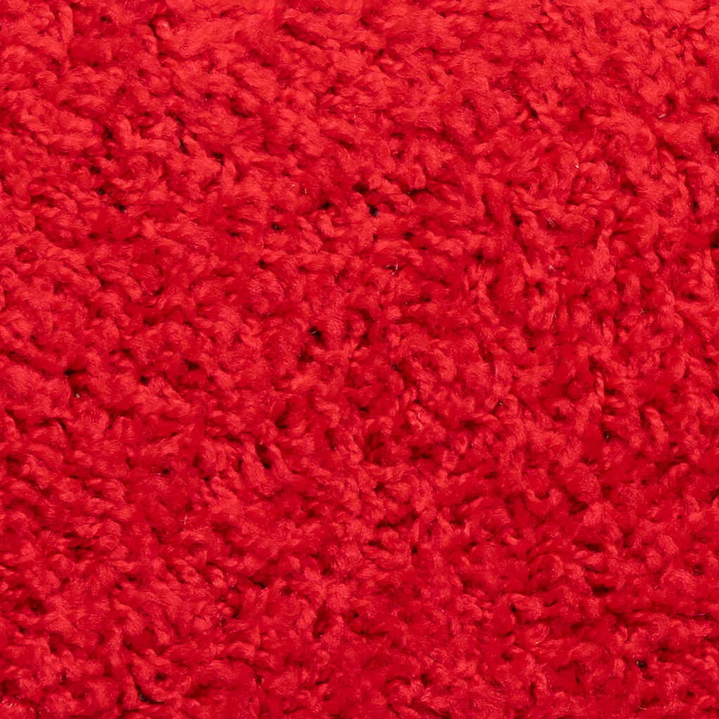 Stair Mats 30 pcs 56x17x3 cm Red Half Round