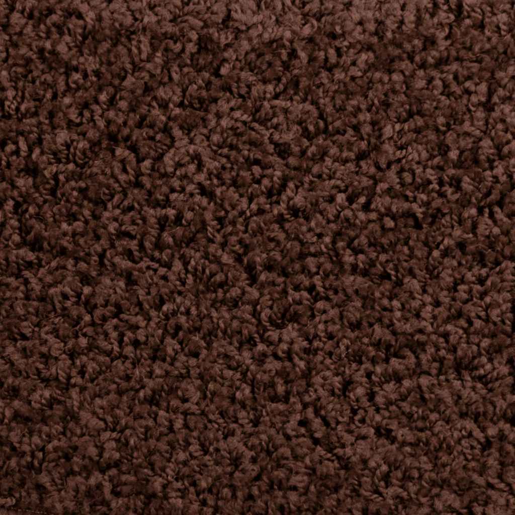 Stair Mats 30 pcs 65x21x4 cm Brown Half Round Large