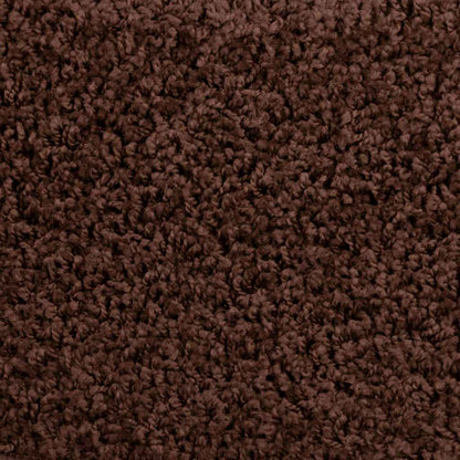 Stair Mats 30 pcs 65x21x4 cm Brown Half Round Large