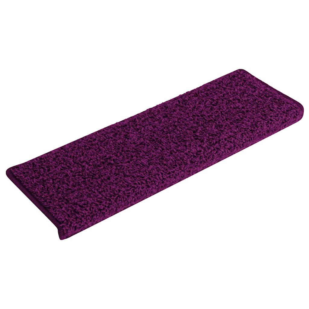 Stair Mats 30 pcs 65x21x4 cm Pink Rectangular Edge