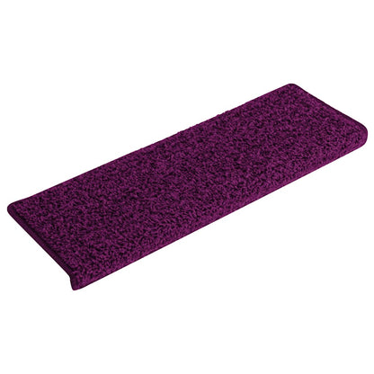Stair Mats 30 pcs 65x21x4 cm Pink Rectangular Edge