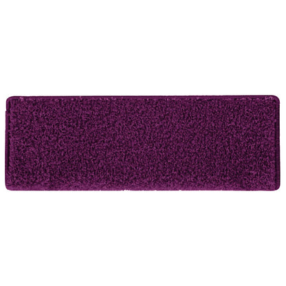 Stair Mats 30 pcs 65x21x4 cm Pink Rectangular Edge