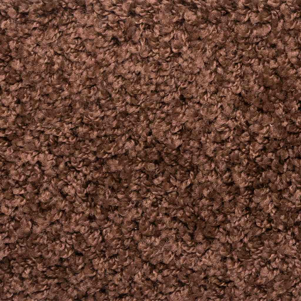 Stair Mats 20 pcs 56x17x3 cm Brown Half Round