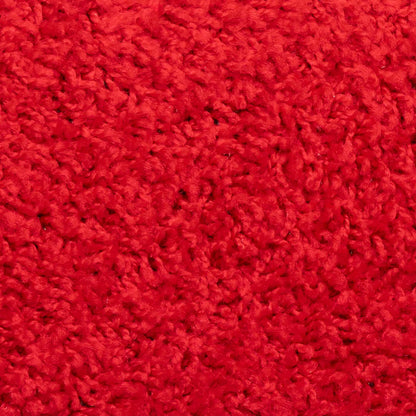 Stair Mats 20 pcs 56x17x3 cm Red Half Round
