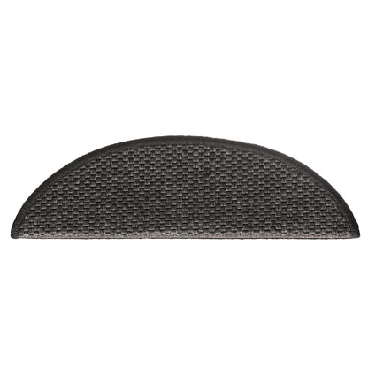 Stair Mats Self-adhesive Sisal-Look 30 pcs 56x17x3cm Anthracite