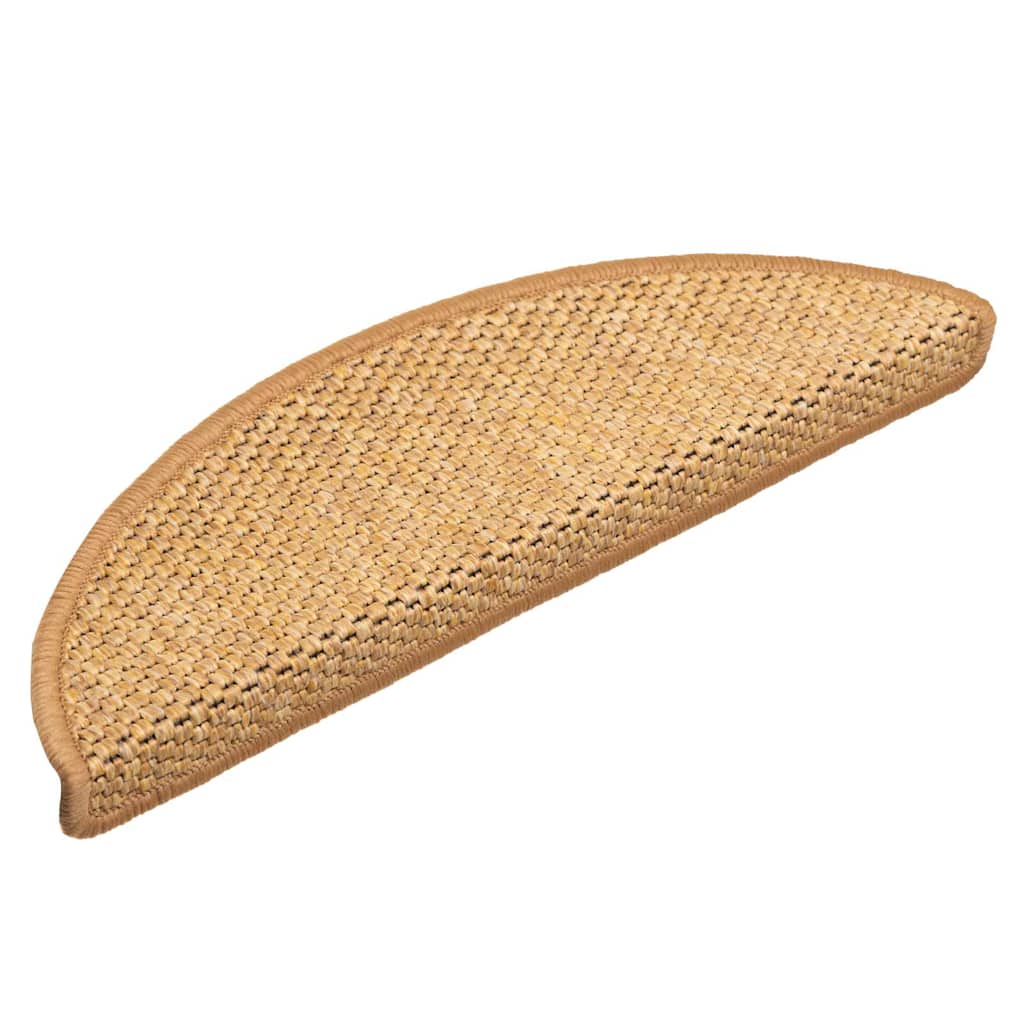 Stair Mats Self-adhesive Sisal-Look 30 pcs 56x17x3 cm Sisal