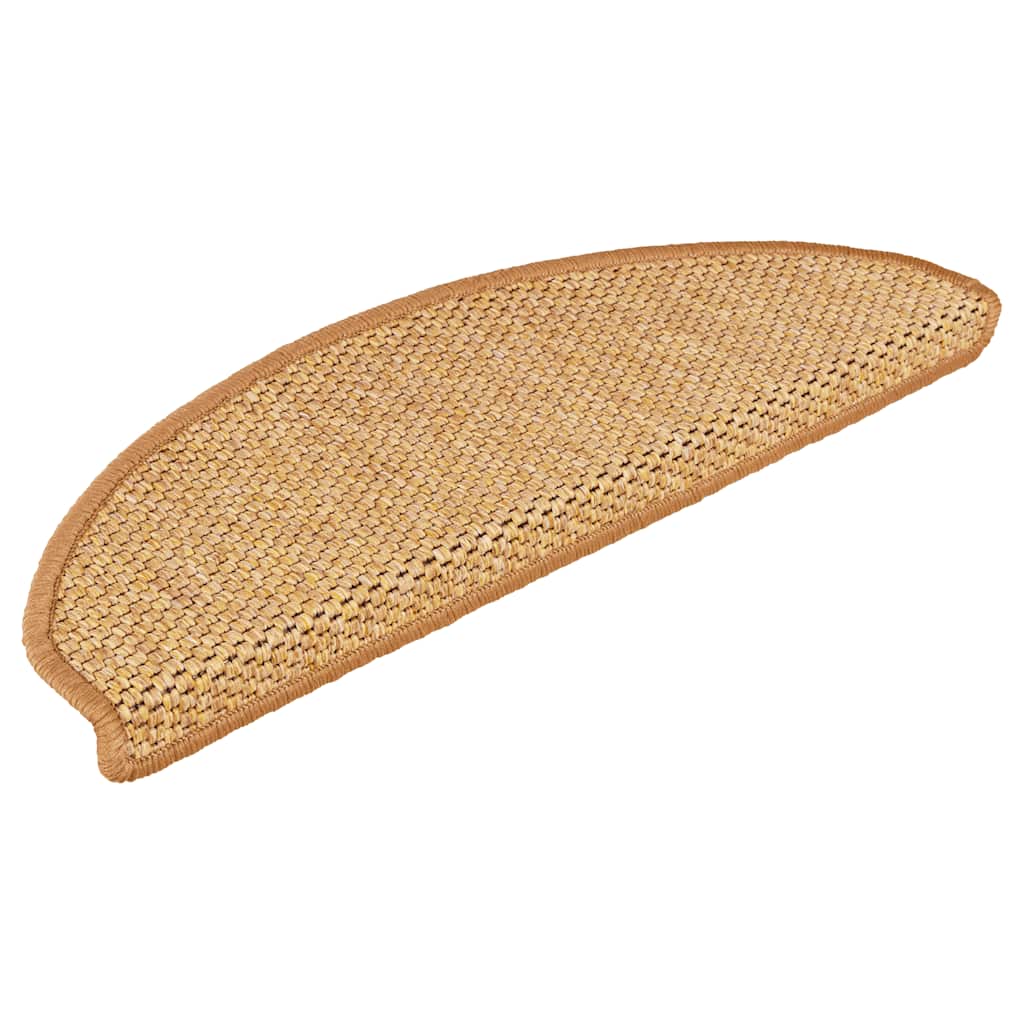 Stair Mats Self-adhesive Sisal-Look 30 pcs 65x21x4 cm Sisal
