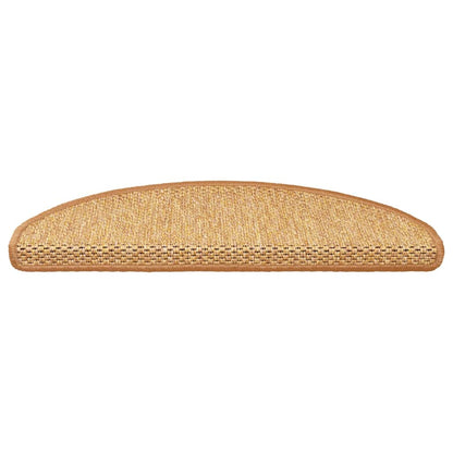 Stair Mats Self-adhesive Sisal-Look 30 pcs 65x21x4 cm Sisal
