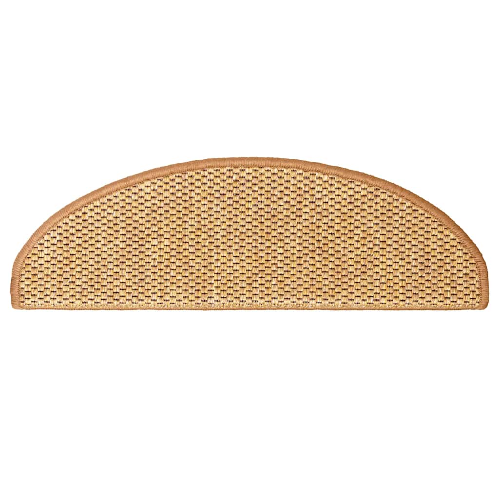 Stair Mats Self-adhesive Sisal-Look 30 pcs 65x21x4 cm Sisal