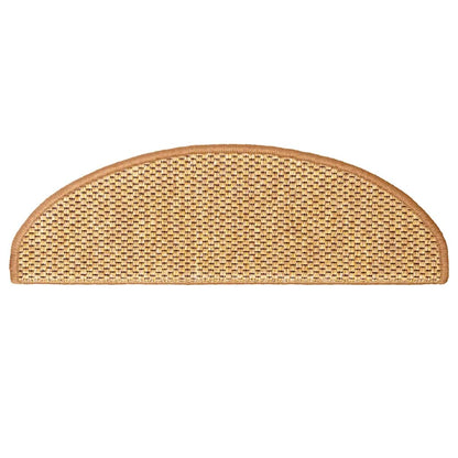 Stair Mats Self-adhesive Sisal-Look 30 pcs 65x21x4 cm Sisal