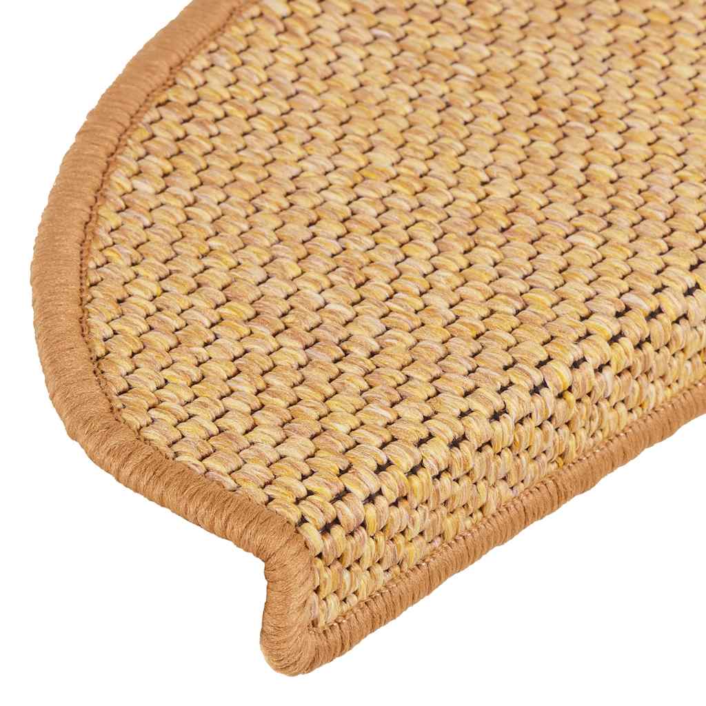 Stair Mats Self-adhesive Sisal-Look 30 pcs 65x21x4 cm Sisal