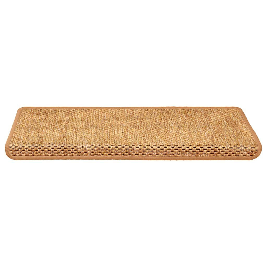 Stair Mats Self-adhesive Sisal-Look 30 pcs 65x21x4 cm Sisal
