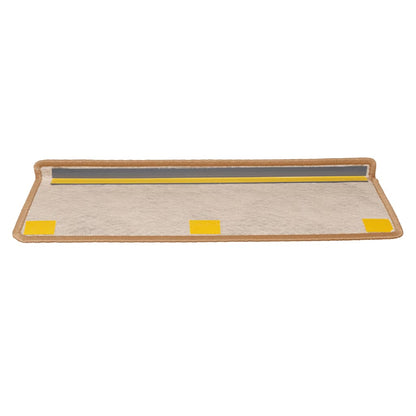 Stair Mats Self-adhesive Sisal-Look 30 pcs 65x21x4 cm Sisal