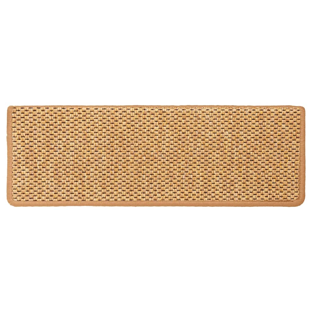 Stair Mats Self-adhesive Sisal-Look 30 pcs 65x21x4 cm Sisal