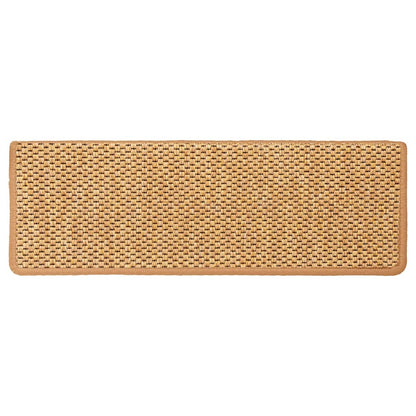 Stair Mats Self-adhesive Sisal-Look 30 pcs 65x21x4 cm Sisal