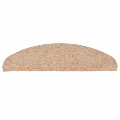 Stair Mats Self-adhesive 20 pcs Beige 65x22,5x3,5 cm