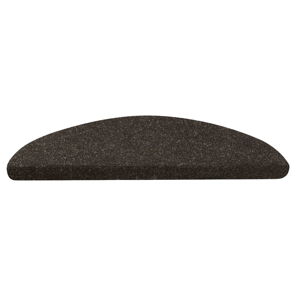 Stair Mats Self-adhesive 30 pcs Anthracite 56x17x3 cm