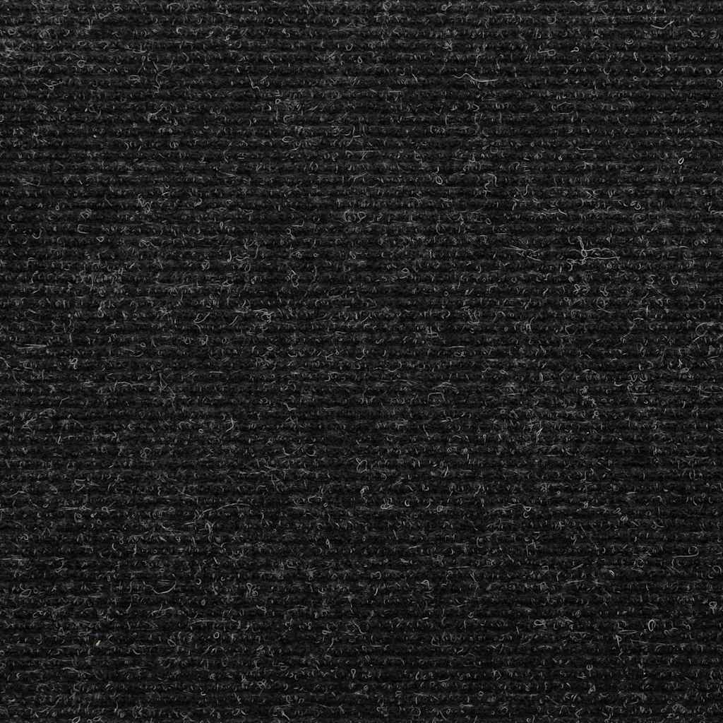 Stair Mats Self-adhesive 30 pcs Anthracite 56x17x3 cm