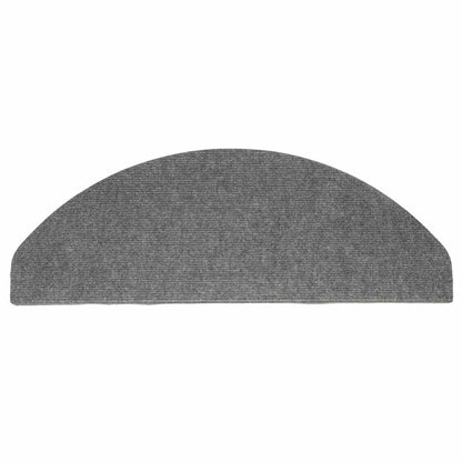 Stair Mats Self-adhesive 20 pcs Grey 65x22.5x3.5 cm