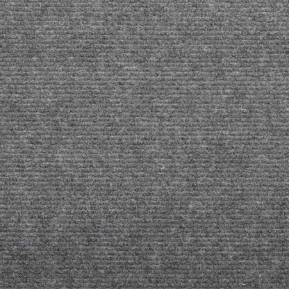 Stair Mats Self-adhesive 30 pcs Grey 65x22.5x3.5 cm
