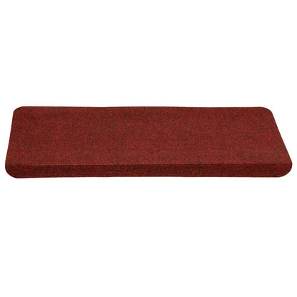 Stair Mats Self-adhesive 30 pcs Red 65x24.5x3.5 cm