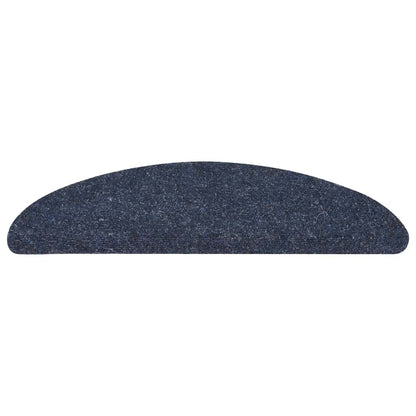 Stair Mats Self-adhesive 30 pcs Blue 56x17x3 cm