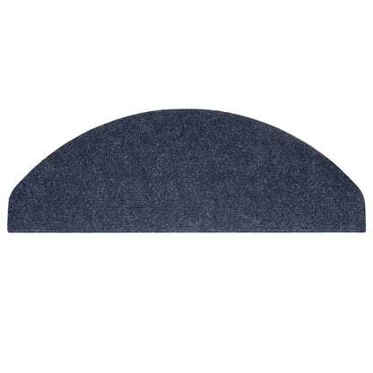 Stair Mats Self-adhesive 30 pcs Blue 65x22.5x3.5 cm