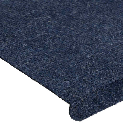 Stair Mats Self-adhesive 30 pcs Blue 65x24.5x3.5 cm