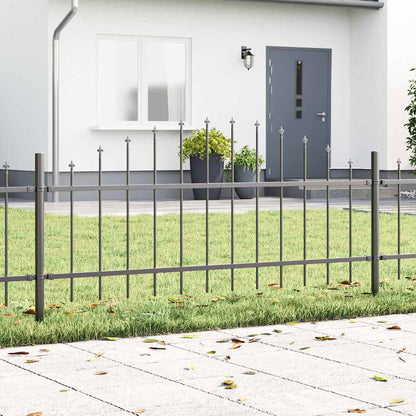 Garden Fence Woerden 2 pcs Grey
