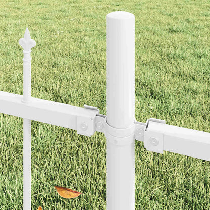 Garden Fence WOERDEN 2 pcs 170 x 225 cm Powder-Coated Steel