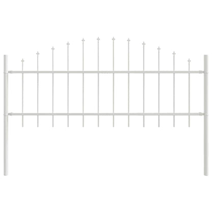 Garden Fence Woerden 5 pcs White