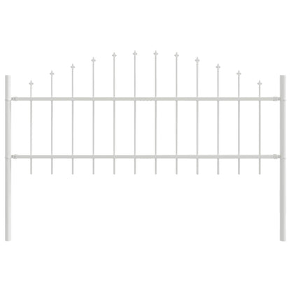 Garden Fence Woerden 7 pcs White