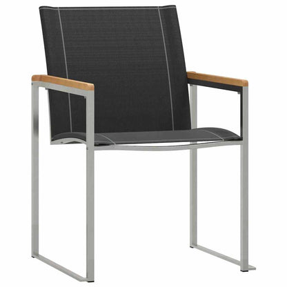 Garden Dining Set 3 pcs Brown Solid Acacia Wood