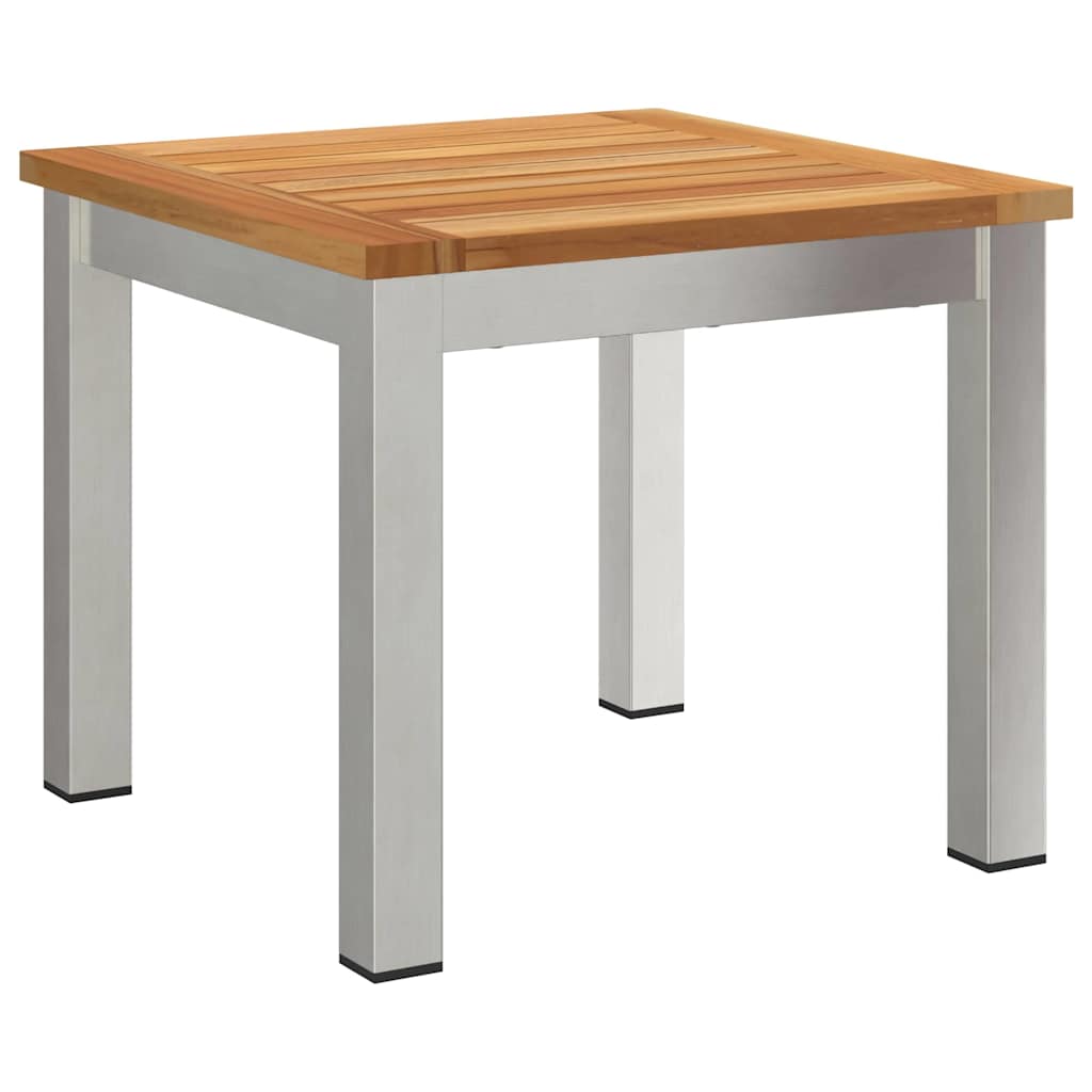 Garden Dining Set 3 pcs Brown Solid Acacia Wood