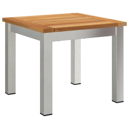 Garden Dining Set 3 pcs Brown Solid Acacia Wood