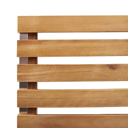 Garden Chair 6 pcs Oil Natural Solid Acacia Wood