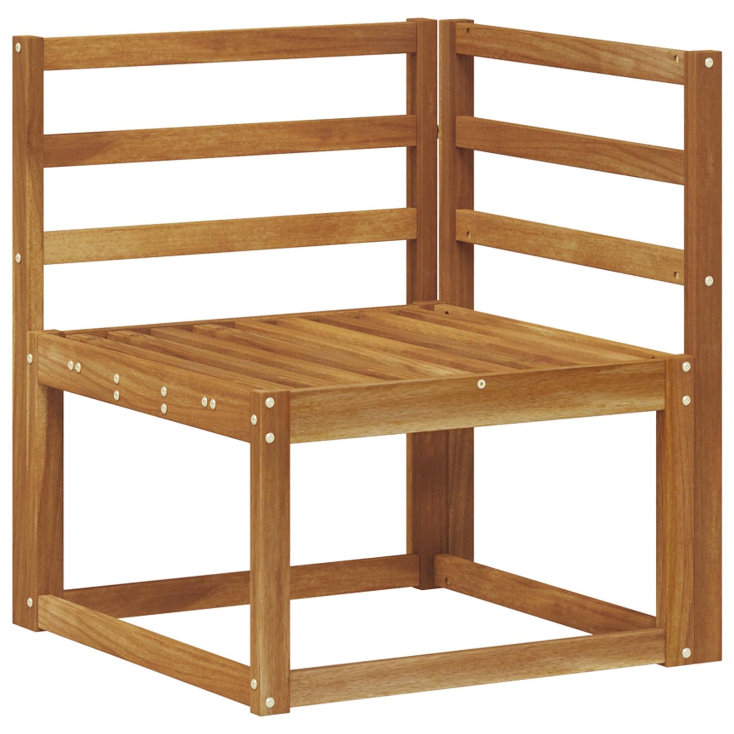Outdoor Sofa Set 8 pcs Natural Solid Acacia Wood