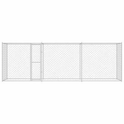 Dog Cage Silver 600 x 200 x 200 cm Galvanised Steel
