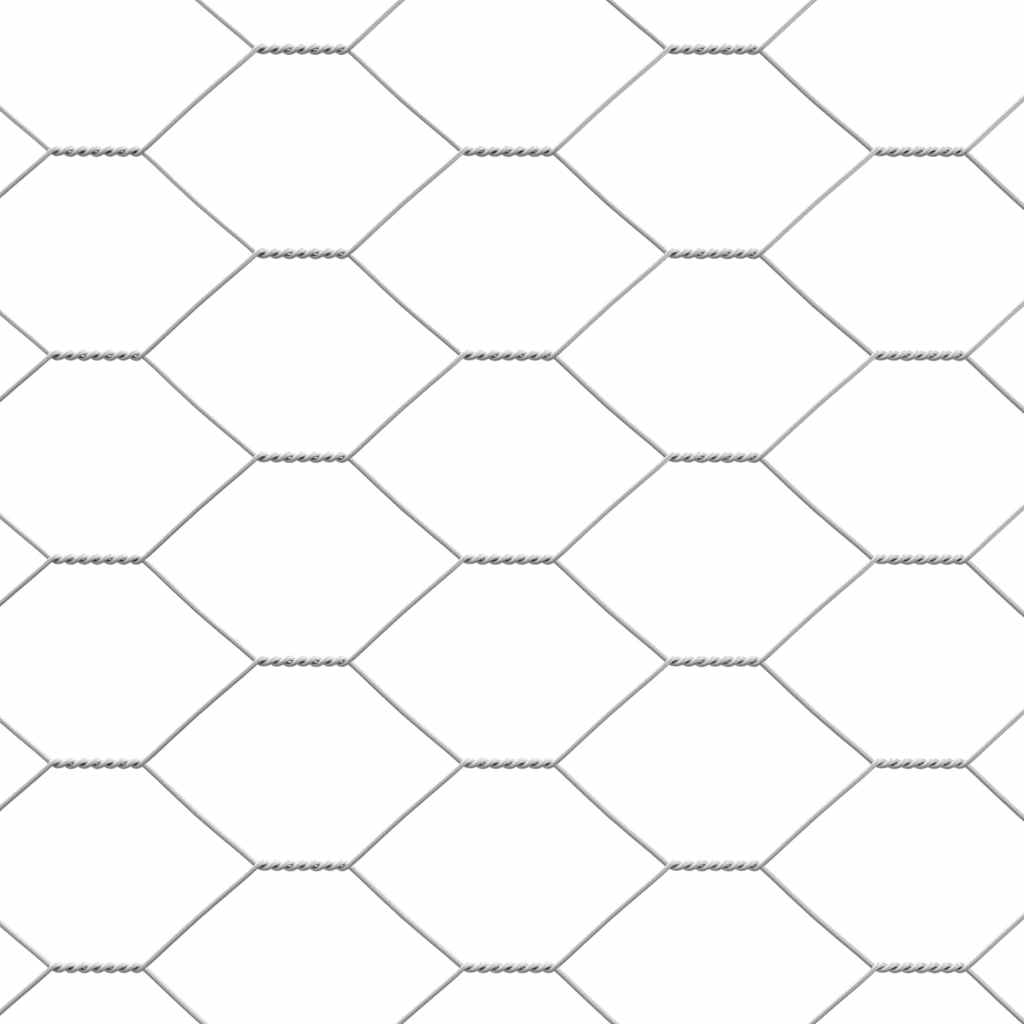 Chicken Cage 4 pcs Silver 800 x 200 x 198.5 cm Galvanised Steel