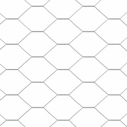 Chicken Cage 2 pcs Silver 400 x 200 x 200 cm Steel and PE