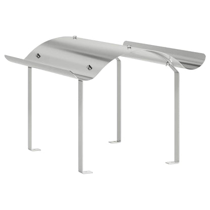 Chimney Cowl Silver 59.5 x 50 x 36.5 cm Stainless Steel