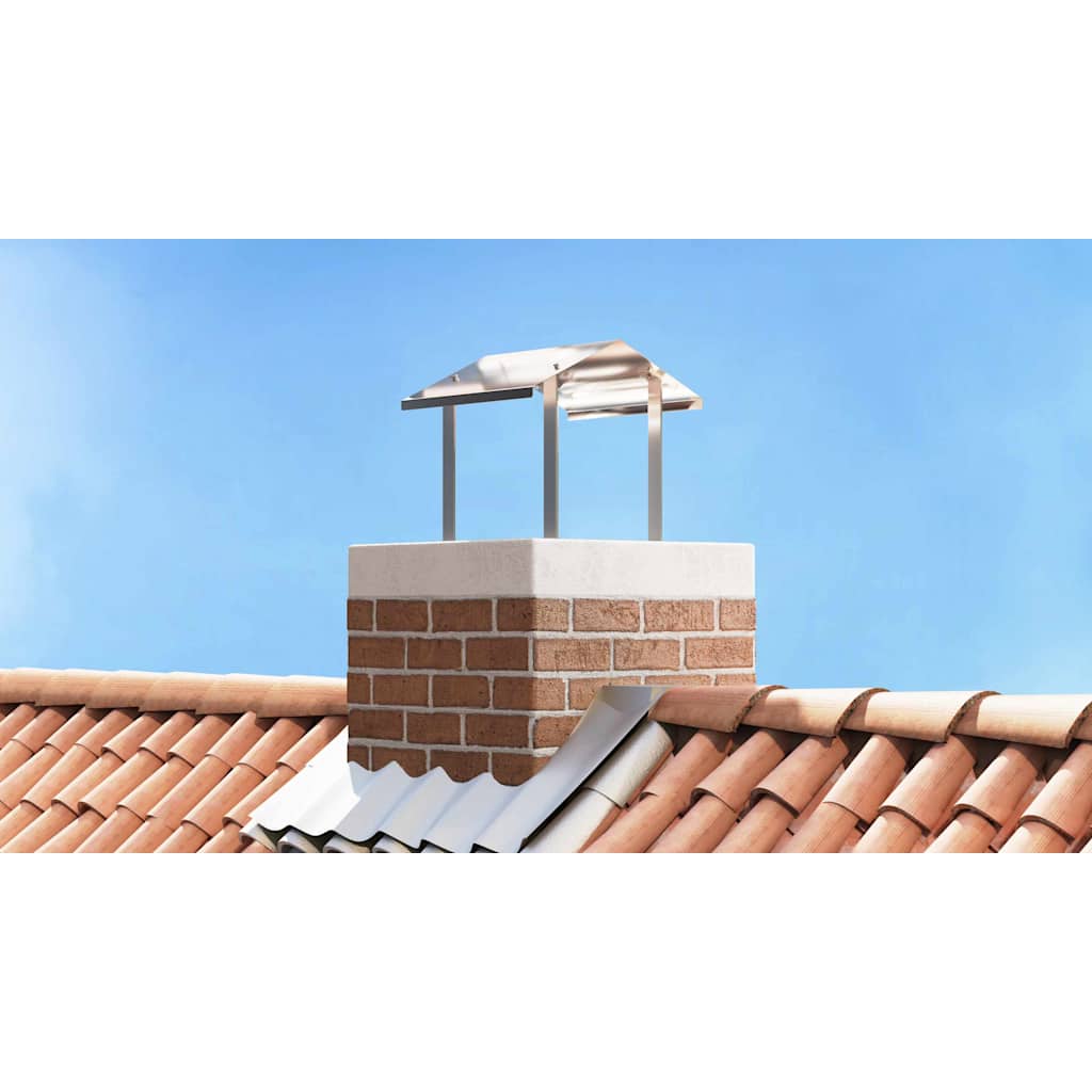 Chimney Hood Silver 40 x 40 x 37.5 cm Stainless Steel